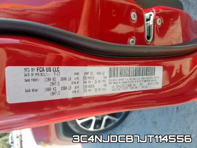 3C4NJDCB7JT114556 фото 2