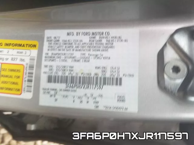 3FA6P0H7XJR117597 фото 2