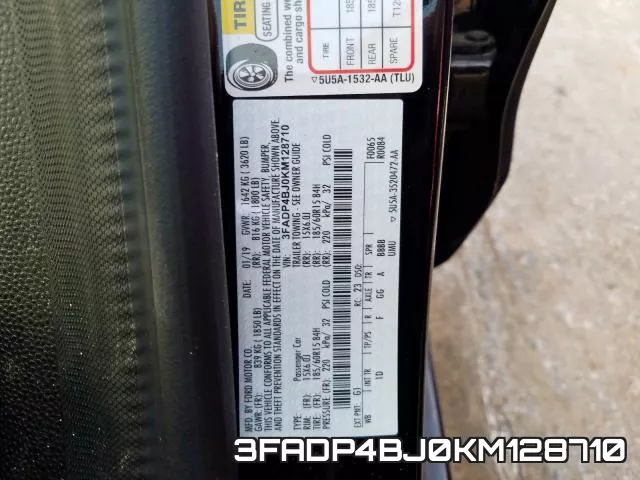 3FADP4BJ0KM128710 фото 2