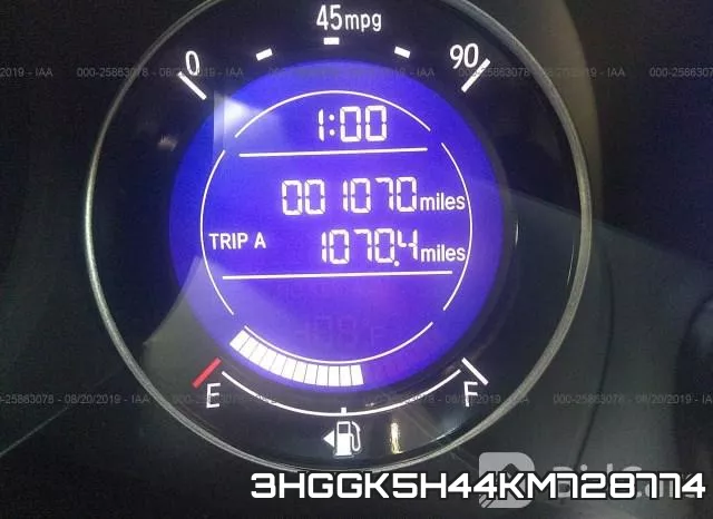 3HGGK5H44KM728774 фото 8