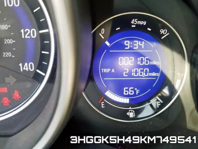 3HGGK5H49KM749541 фото 9