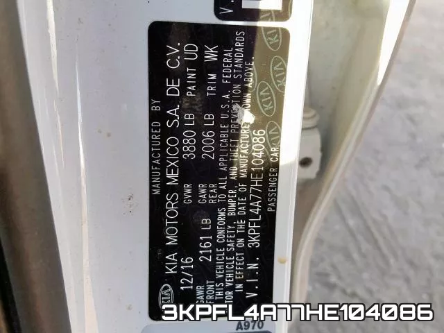 3KPFL4A77HE104086 фото 2