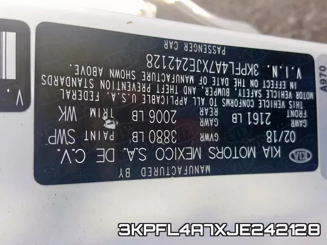 3KPFL4A7XJE242128 фото 2