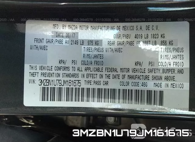 3MZBN1U79JM161675 фото 10