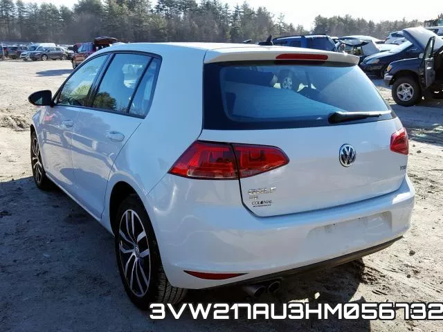 3VW217AU3HM056732 фото 4