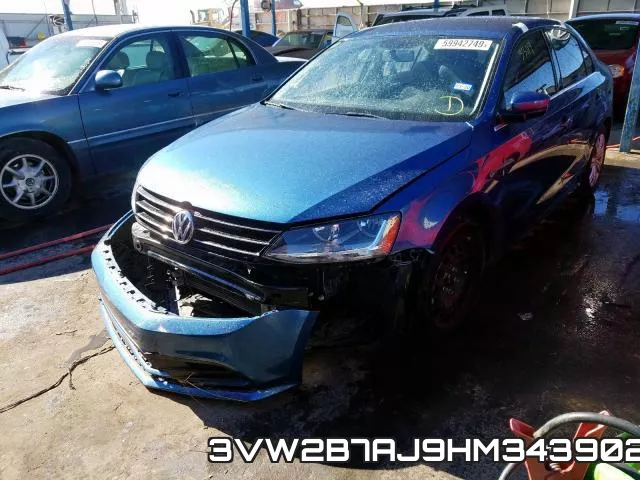 3VW2B7AJ9HM343902 фото 3