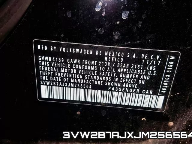 3VW2B7AJXJM256564 фото 2