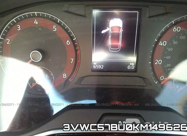 3VWC57BU0KM149626 фото 8