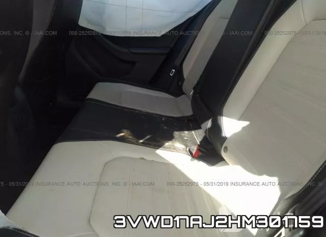 3VWD17AJ2HM301759 фото 9