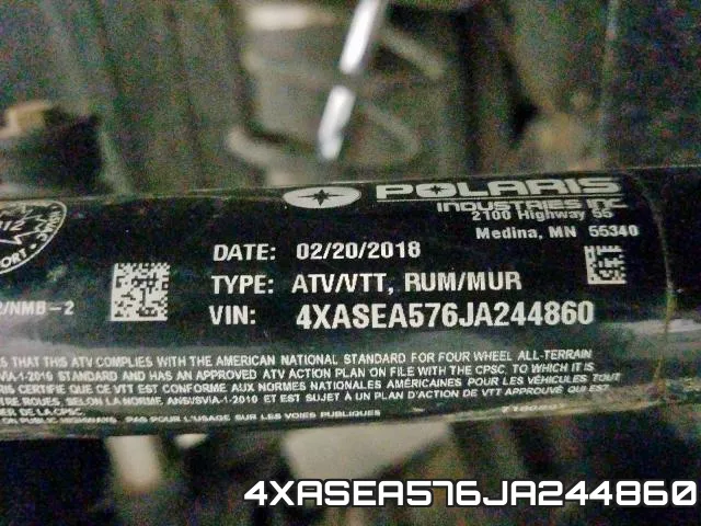 4XASEA576JA244860 фото 2