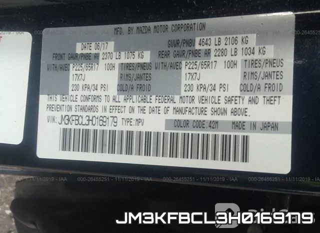 JM3KFBCL3H0169179 фото 10