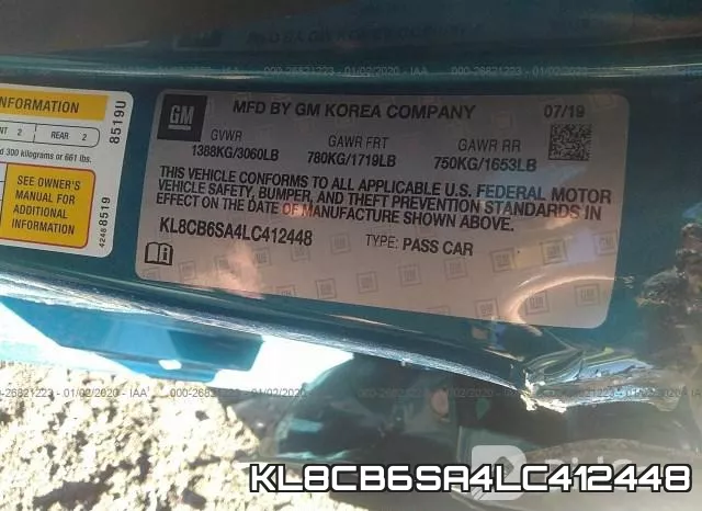 KL8CB6SA4LC412448 фото 10