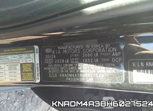 KNADM4A38H6027524 фото 10