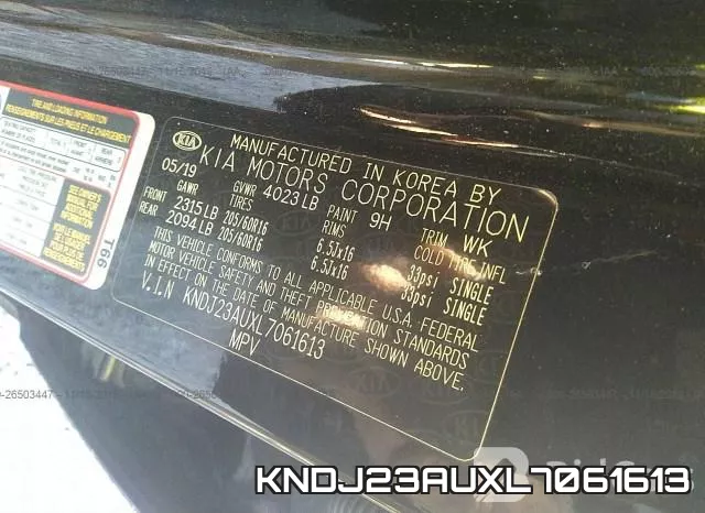 KNDJ23AUXL7061613 фото 10