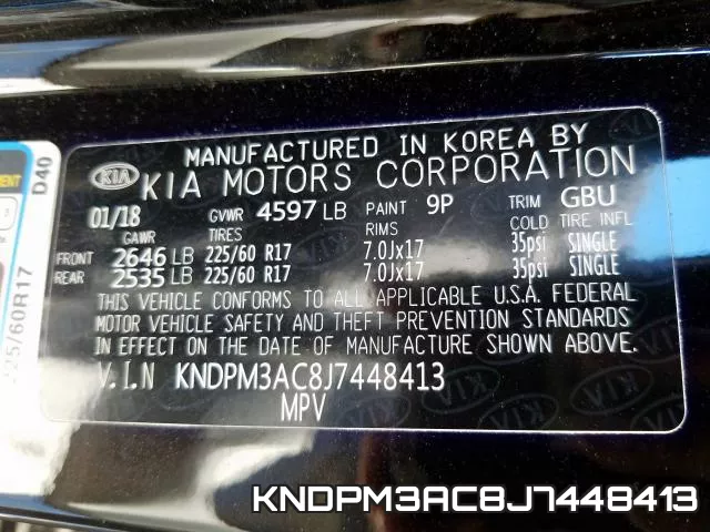KNDPM3AC8J7448413 фото 2