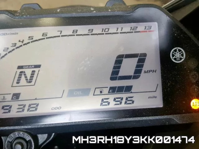MH3RH18Y3KK001474 фото 9