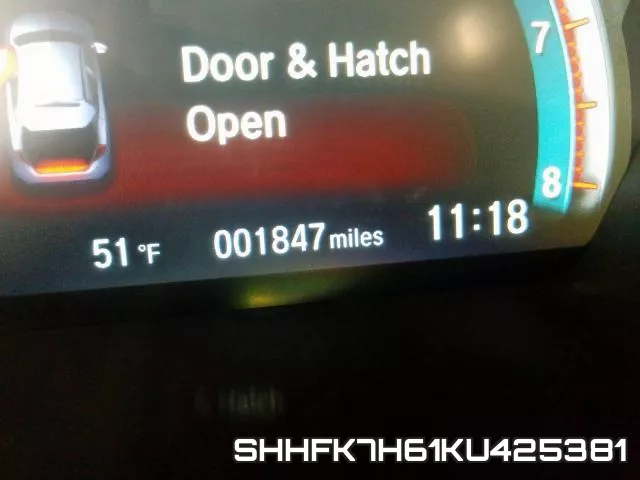 SHHFK7H61KU425381 фото 9