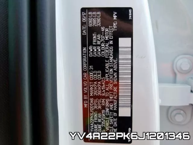 YV4A22PK6J1201346 фото 2