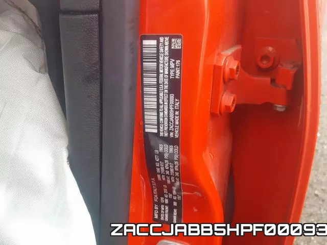 ZACCJABB5HPF00093 фото 2
