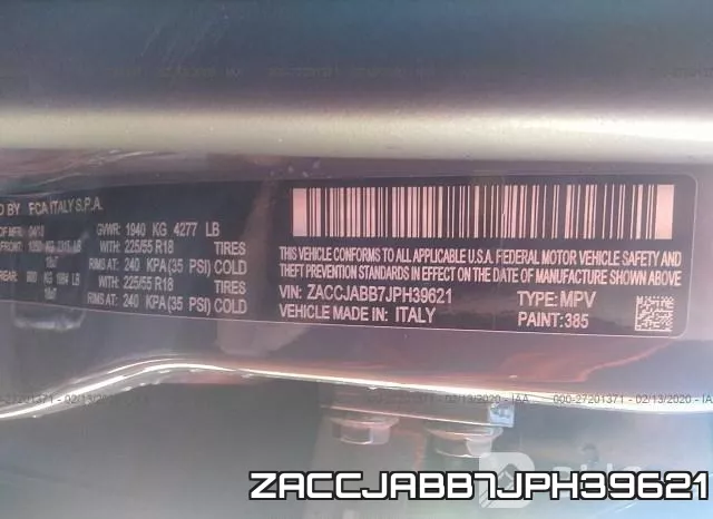 ZACCJABB7JPH39621 фото 10