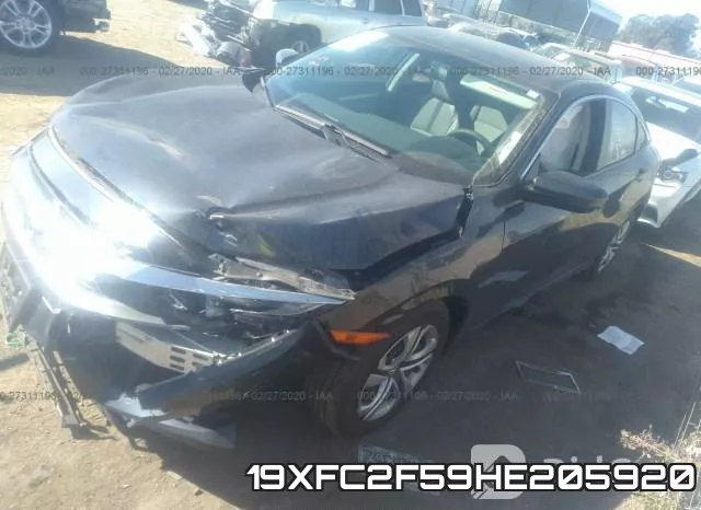 19XFC2F59HE205920 фото 3