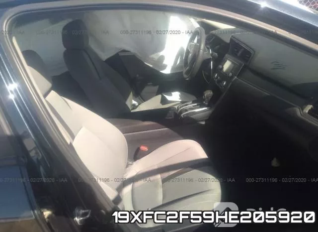 19XFC2F59HE205920 фото 6
