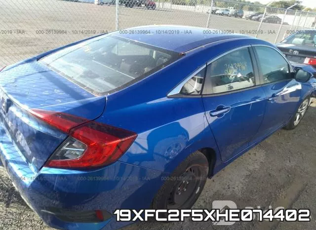 19XFC2F5XHE074402 фото 5