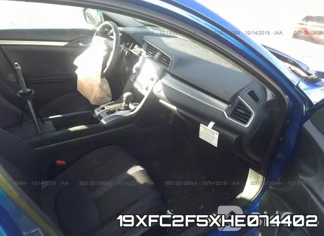 19XFC2F5XHE074402 фото 6