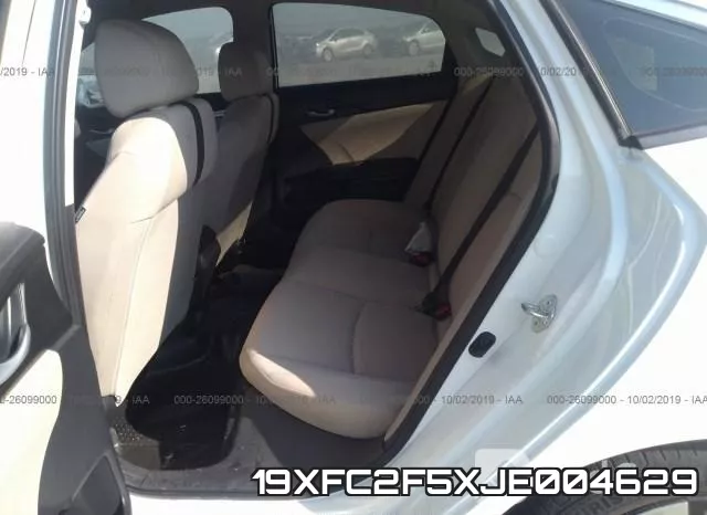 19XFC2F5XJE004629 фото 9