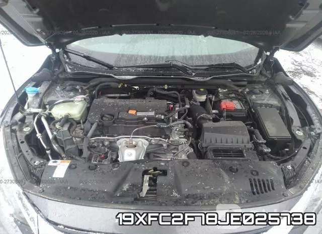 19XFC2F78JE025738 фото 2