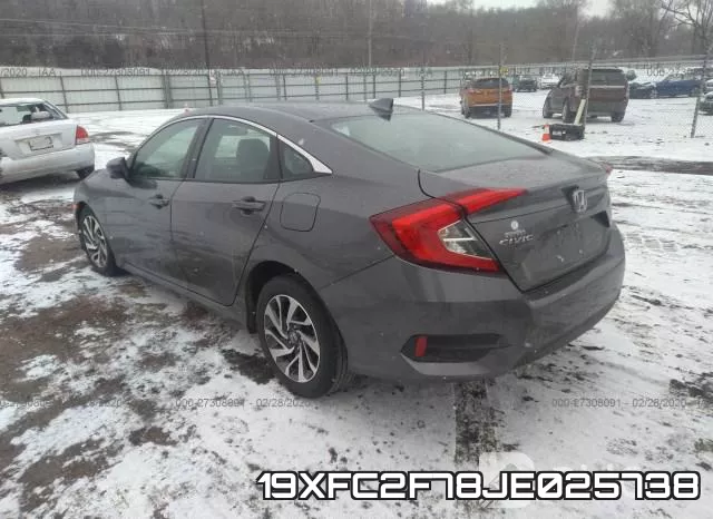 19XFC2F78JE025738 фото 4
