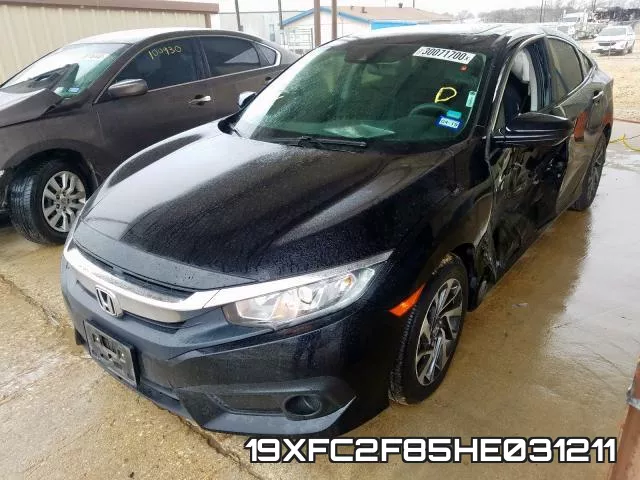 19XFC2F85HE031211 фото 3