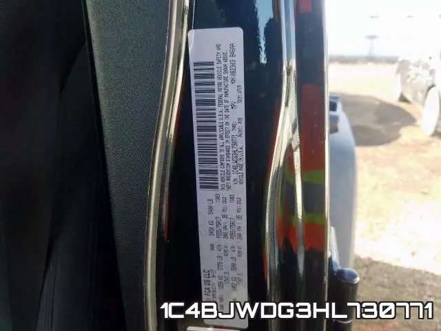 1C4BJWDG3HL730771 фото 2