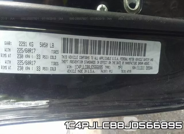 1C4PJLCB8JD566895 фото 10