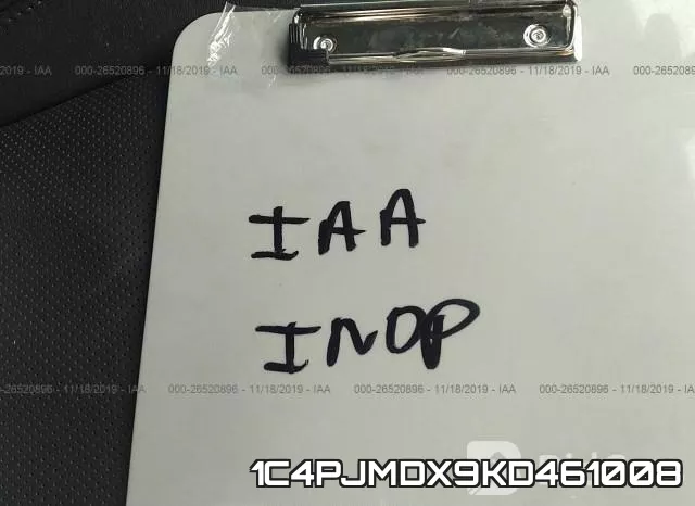 1C4PJMDX9KD461008 фото 8