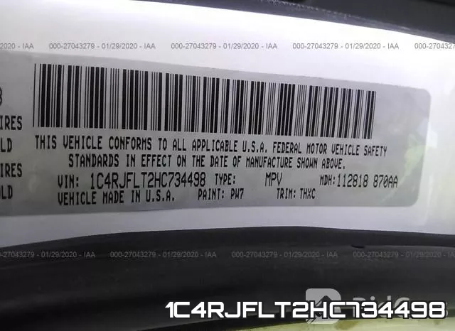 1C4RJFLT2HC734498 фото 10
