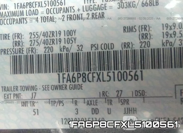 1FA6P8CFXL5100561 фото 10