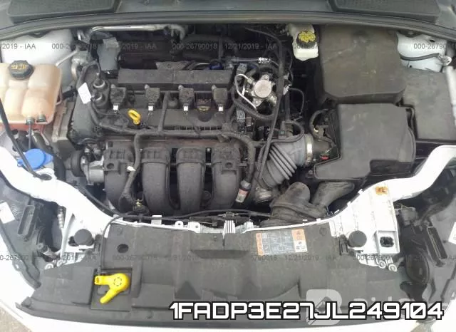1FADP3E27JL249104 фото 2