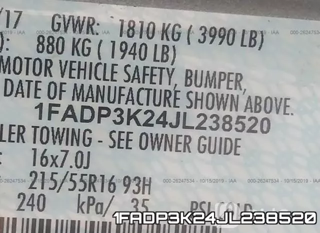 1FADP3K24JL238520 фото 10