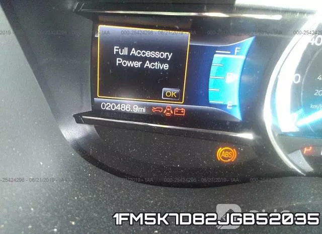 1FM5K7D82JGB52035 фото 8