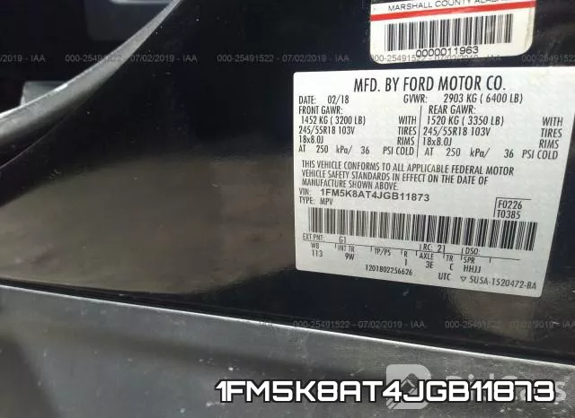 1FM5K8AT4JGB11873 фото 10