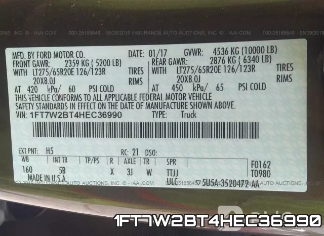 1FT7W2BT4HEC36990 фото 10