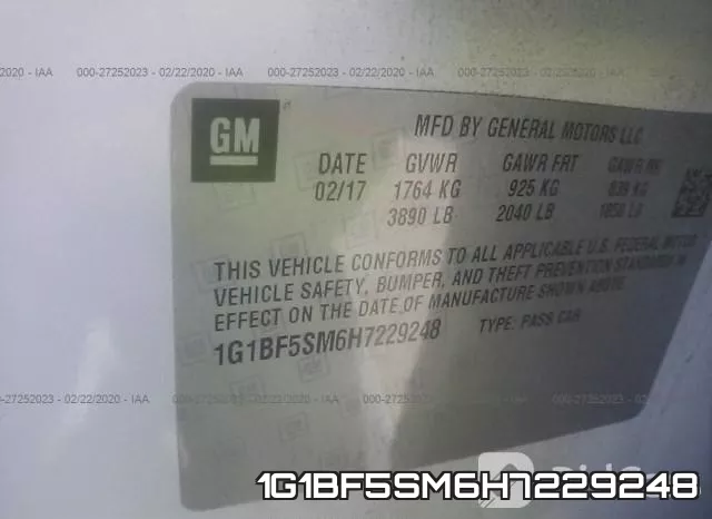 1G1BF5SM6H7229248 фото 10