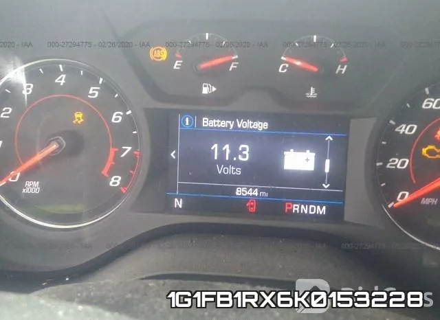 1G1FB1RX6K0153228 фото 8