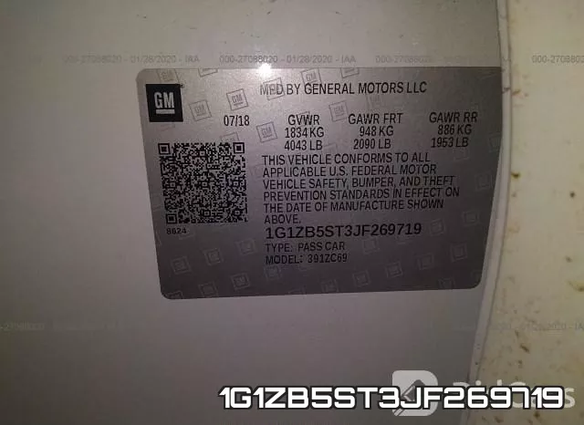 1G1ZB5ST3JF269719 фото 10