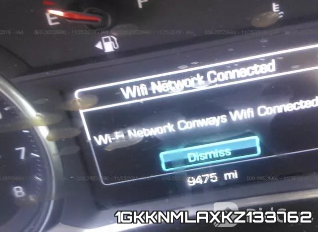 1GKKNMLAXKZ133762 фото 8