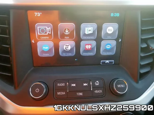 1GKKNULSXHZ259900 фото 10