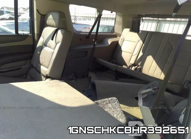 1GNSCHKC8HR392651 фото 9