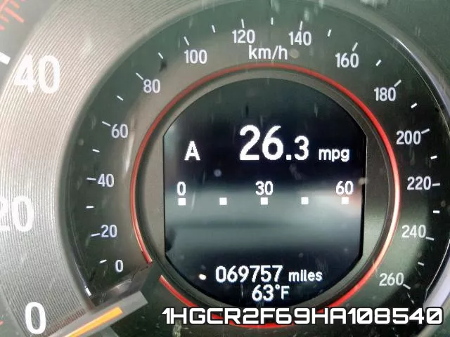1HGCR2F69HA108540 фото 9