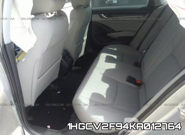 1HGCV2F94KA012764 фото 9